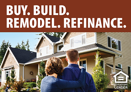 Buy. Build. Remodel. Refinance. The BankWest Home Team is with you every step of the way.